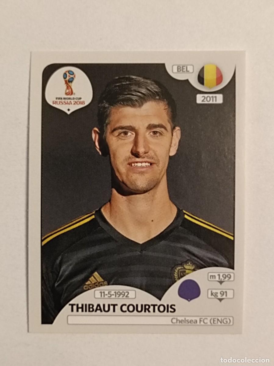 Cromos de f&uacute;tbol: #502 COURTOIS (BELGICA) MUNDIAL RUSIA 2018 PANINI VERSION ROSA