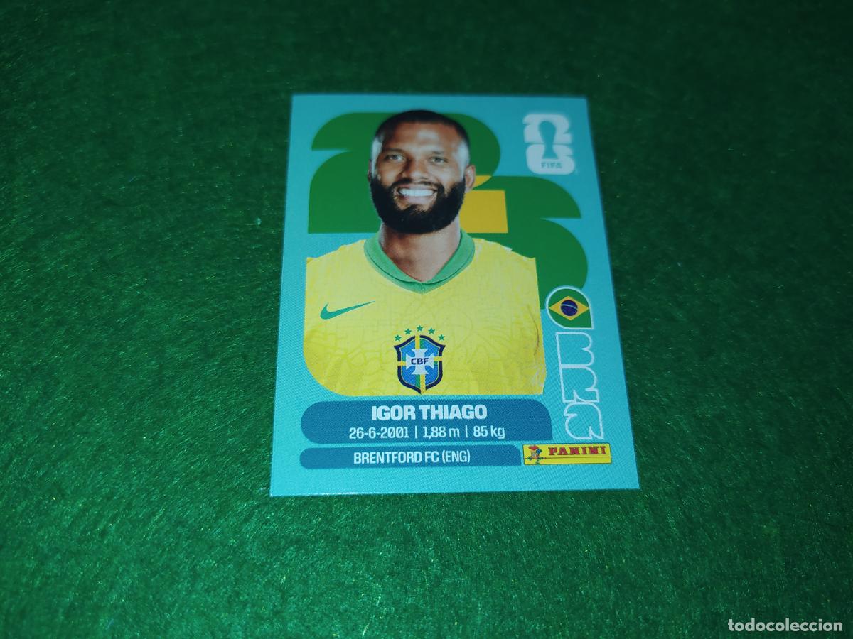 Cromos de f&uacute;tbol: COLLECTION WORLD CUP MUNDIAL 2026 - UPDATE SET - ACTUALIZAION - BRASIL IGOR THIAGO