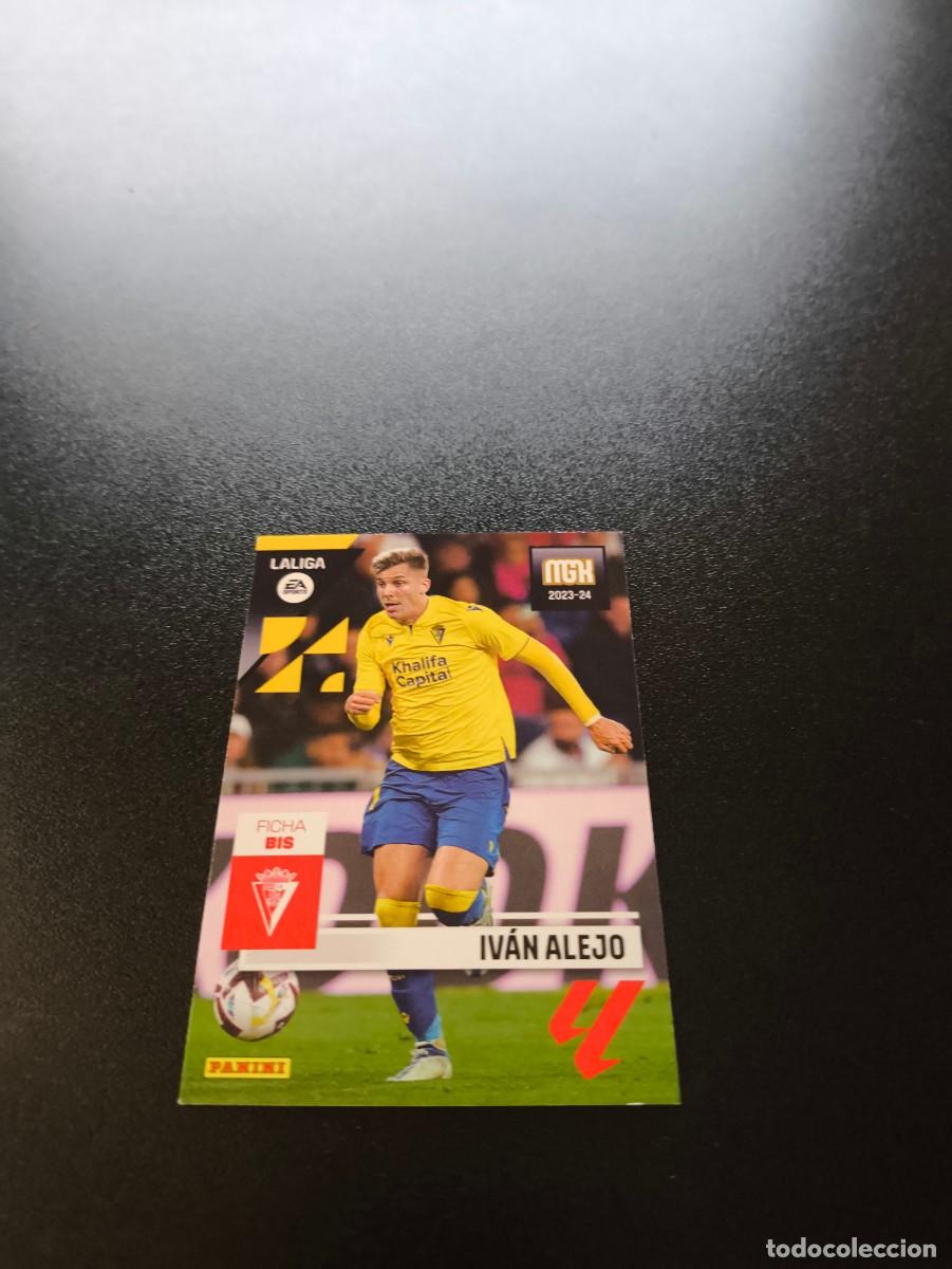 Cromos de f&uacute;tbol: 141 BIS Iv&aacute;n Alejo CADIZ PANINI LIGA MEGACRACKS MGK 2023 2024 23 24 NO ESTE
