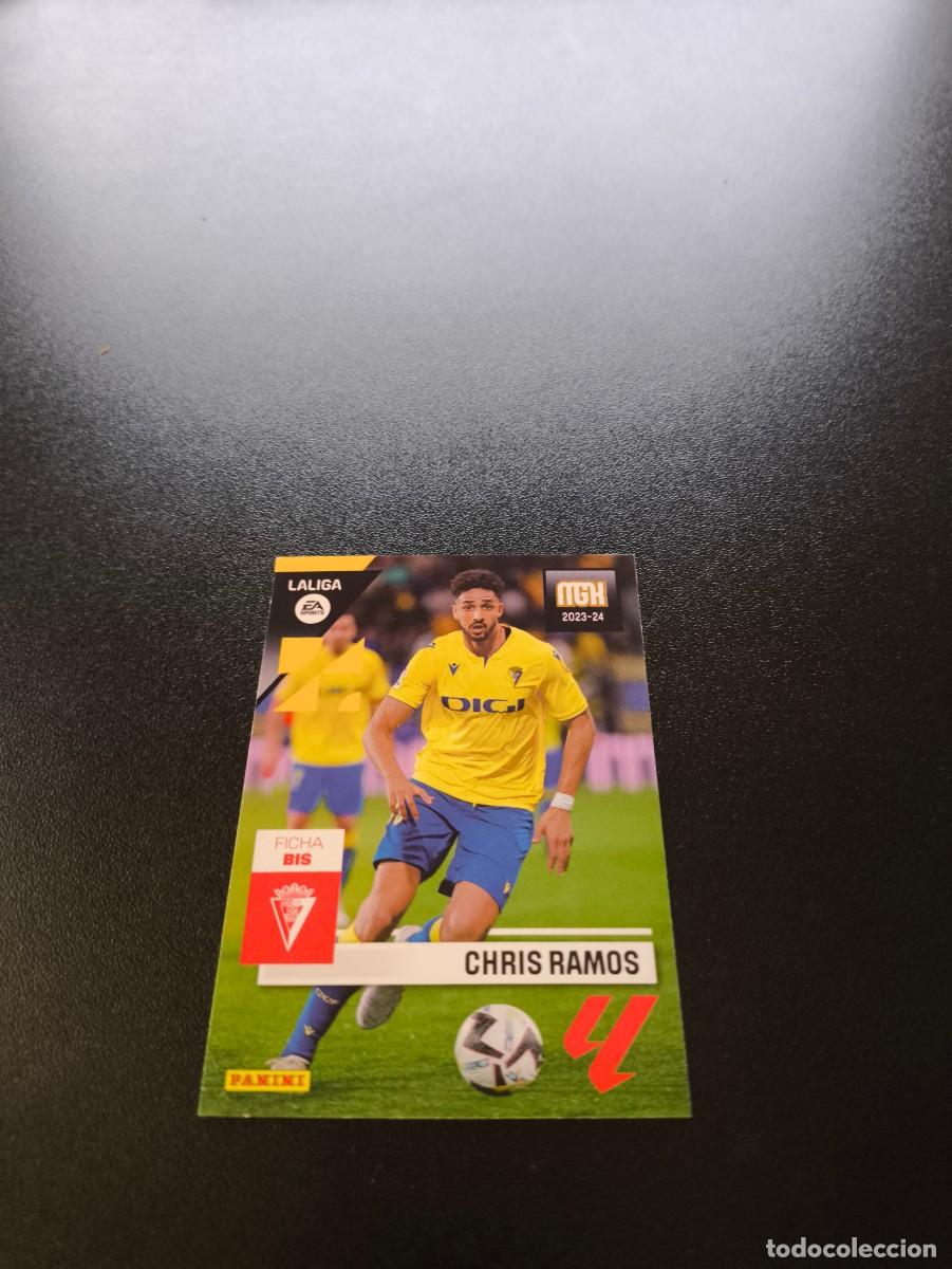 Cromos de f&uacute;tbol: 144 BIS Chris Ramos CADIZ PANINI LIGA MEGACRACKS MGK 2023 2024 23 24 NO ESTE