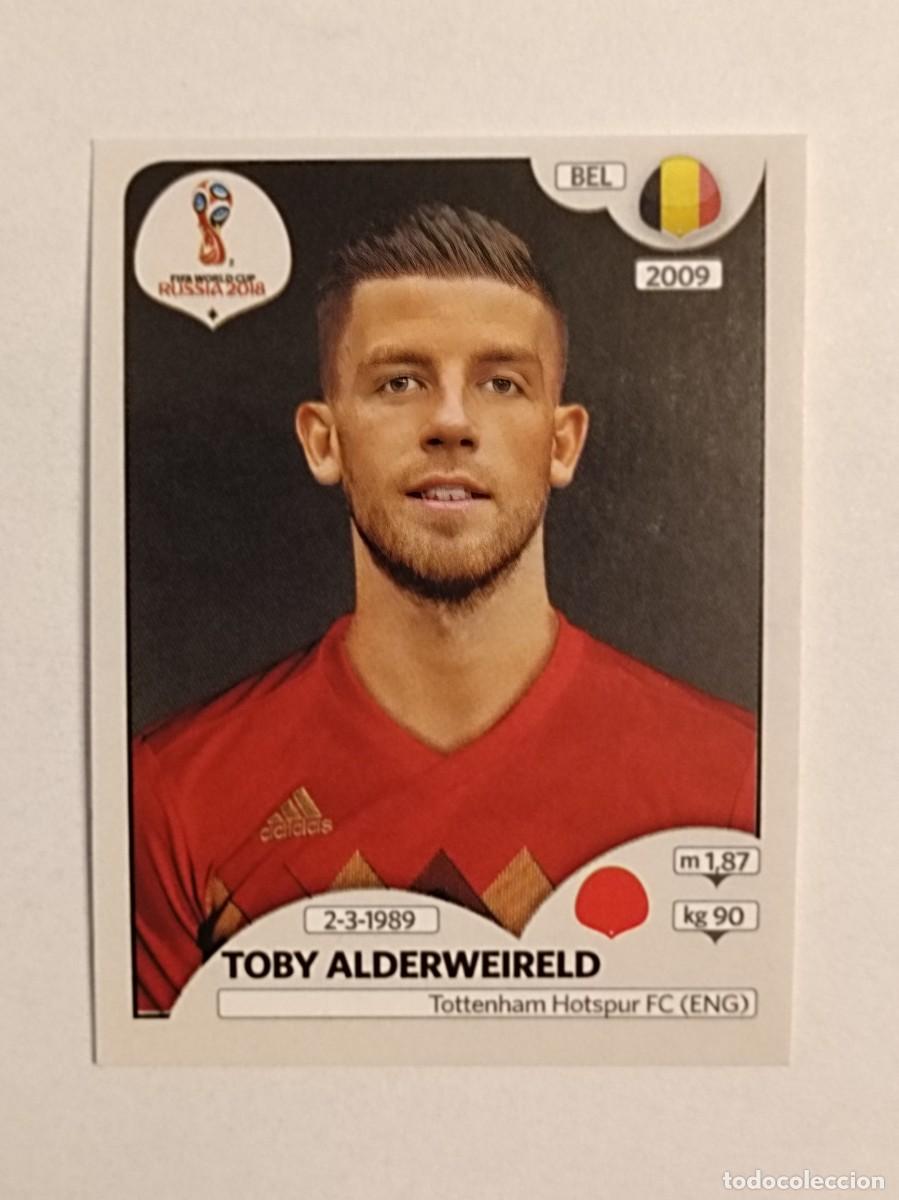 Cromos de f&uacute;tbol: #503 ALDERWEIRELD (BELGICA) MUNDIAL RUSIA 2018 PANINI VERSION ROSA