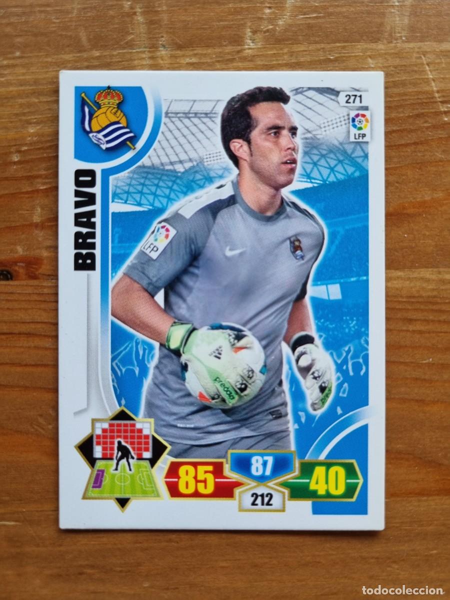 Cromos de f&uacute;tbol: 271 BRAVO (Real Sociedad). Liga 2013 2014 13 14 Adrenalyn XL