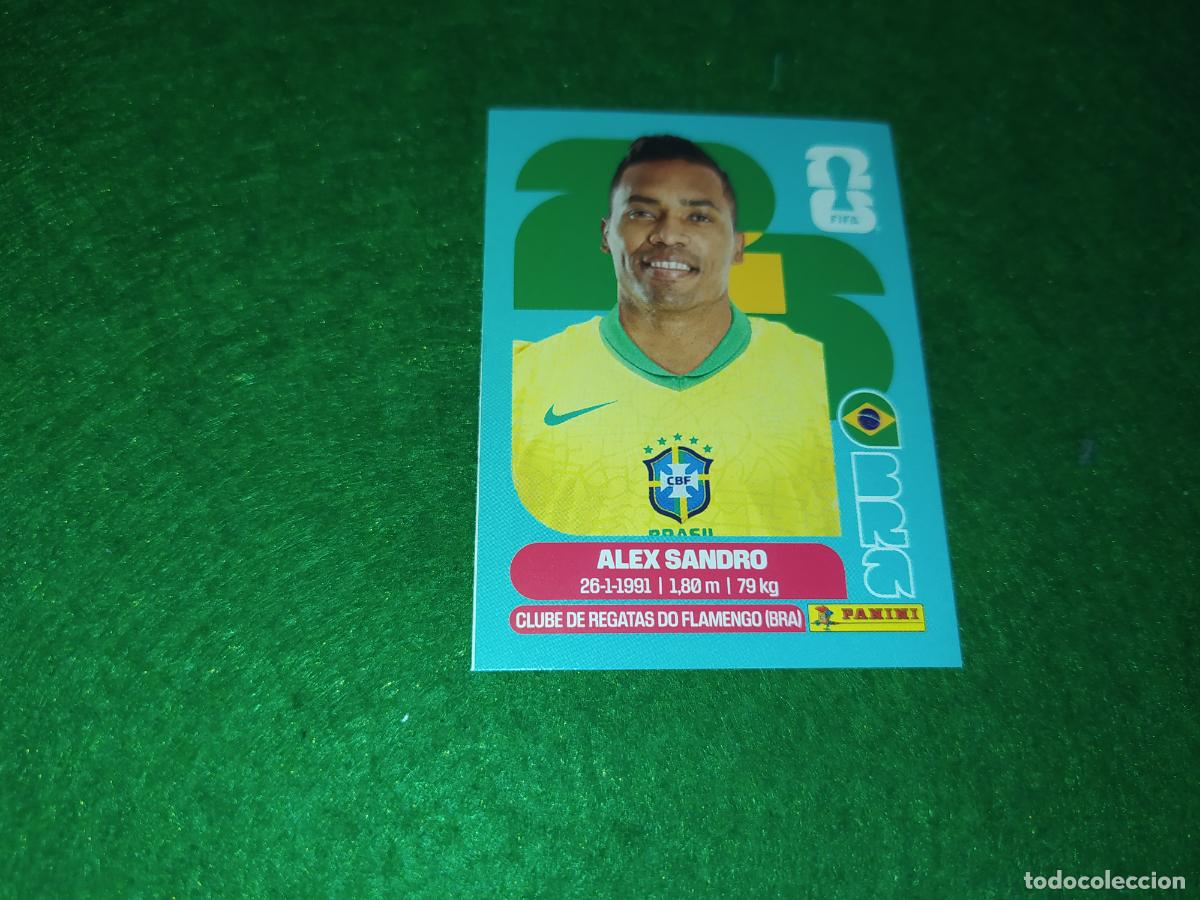 Cromos de f&uacute;tbol: COLLECTION WORLD CUP MUNDIAL 2026 - UPDATE SET - ACTUALIZAION - BRASIL ALEX SANDRO
