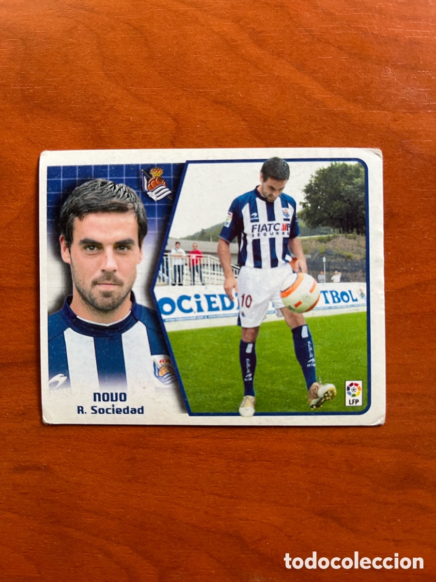 Cromos de f&uacute;tbol: NOVO REAL SOCIEDAD COLOCA LIGA ESTE 2005 2006 05 06 NUNCA PEGADO SIN PEGAR
