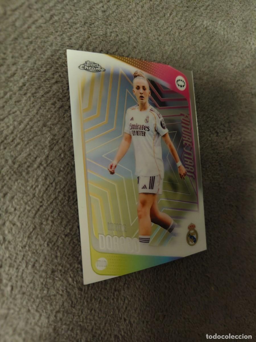 Cromos de f&uacute;tbol: 89 UWCL 25 26 CHROME IRUNE DORADO REAL MADRID C.F. WOMEN CHAMPIONS LEAGUE TOPPS 2025 2026 AAE