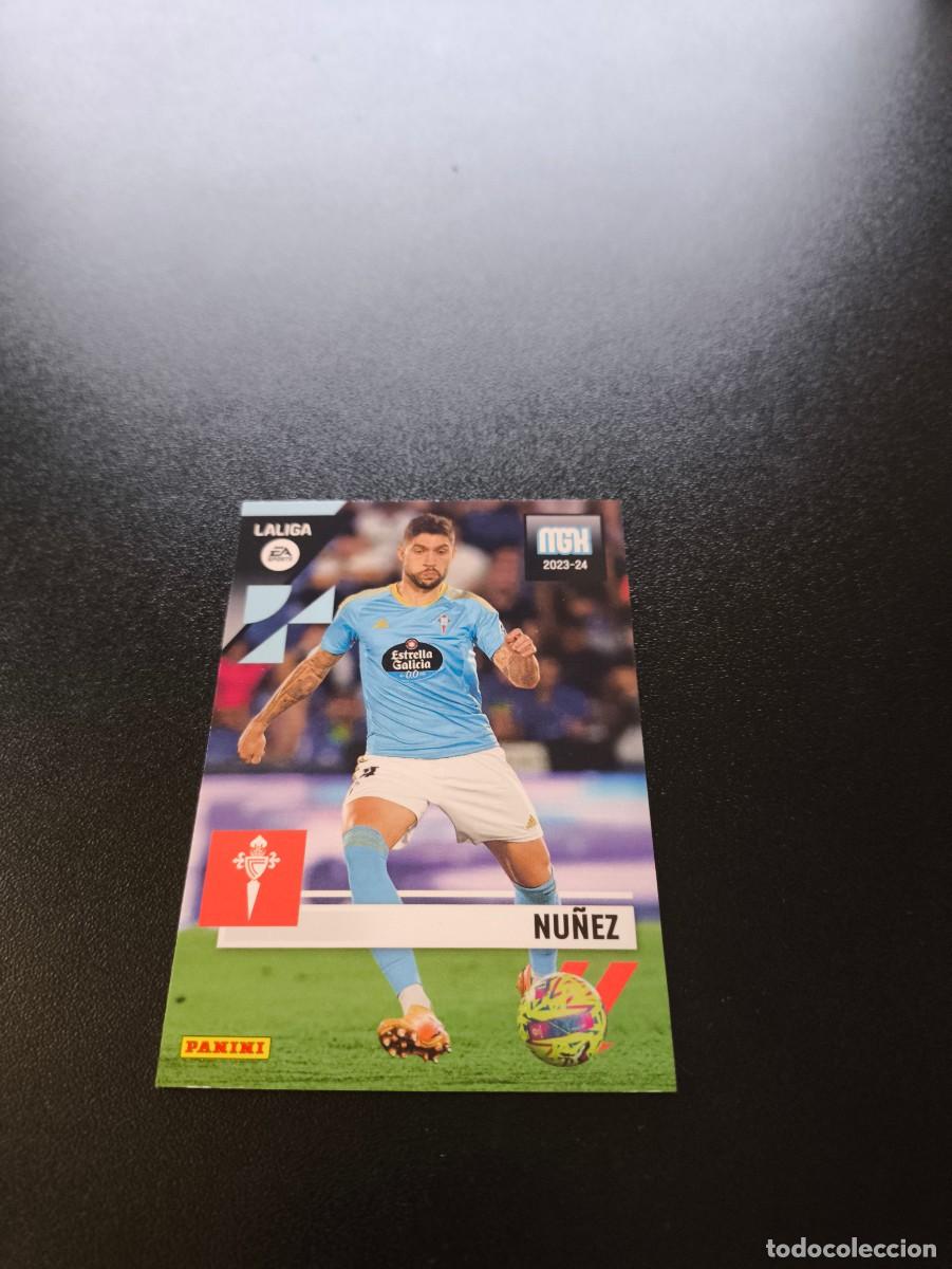 Cromos de f&uacute;tbol: 150 N&uacute;&ntilde;ez CELTA DE VIGO PANINI LIGA MEGACRACKS MGK 2023 2024 23 24 NO ESTE