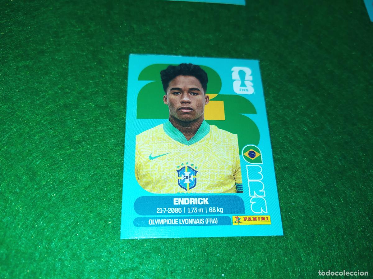 Cromos de f&uacute;tbol: COLLECTION WORLD CUP MUNDIAL 2026 - UPDATE SET - ACTUALIZAION - BRASIL ENDRICK