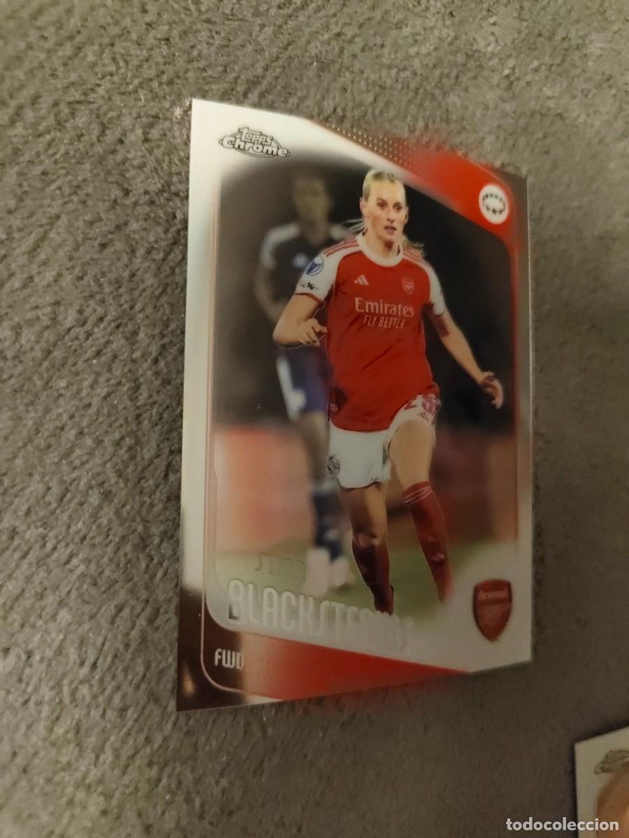Cromos de f&uacute;tbol: 95 UWCL 25 26 CHROME STINA BLACKSTENIUS ARSENAL FC WOMEN CHAMPIONS LEAGUE TOPPS 2025 2026 AAE