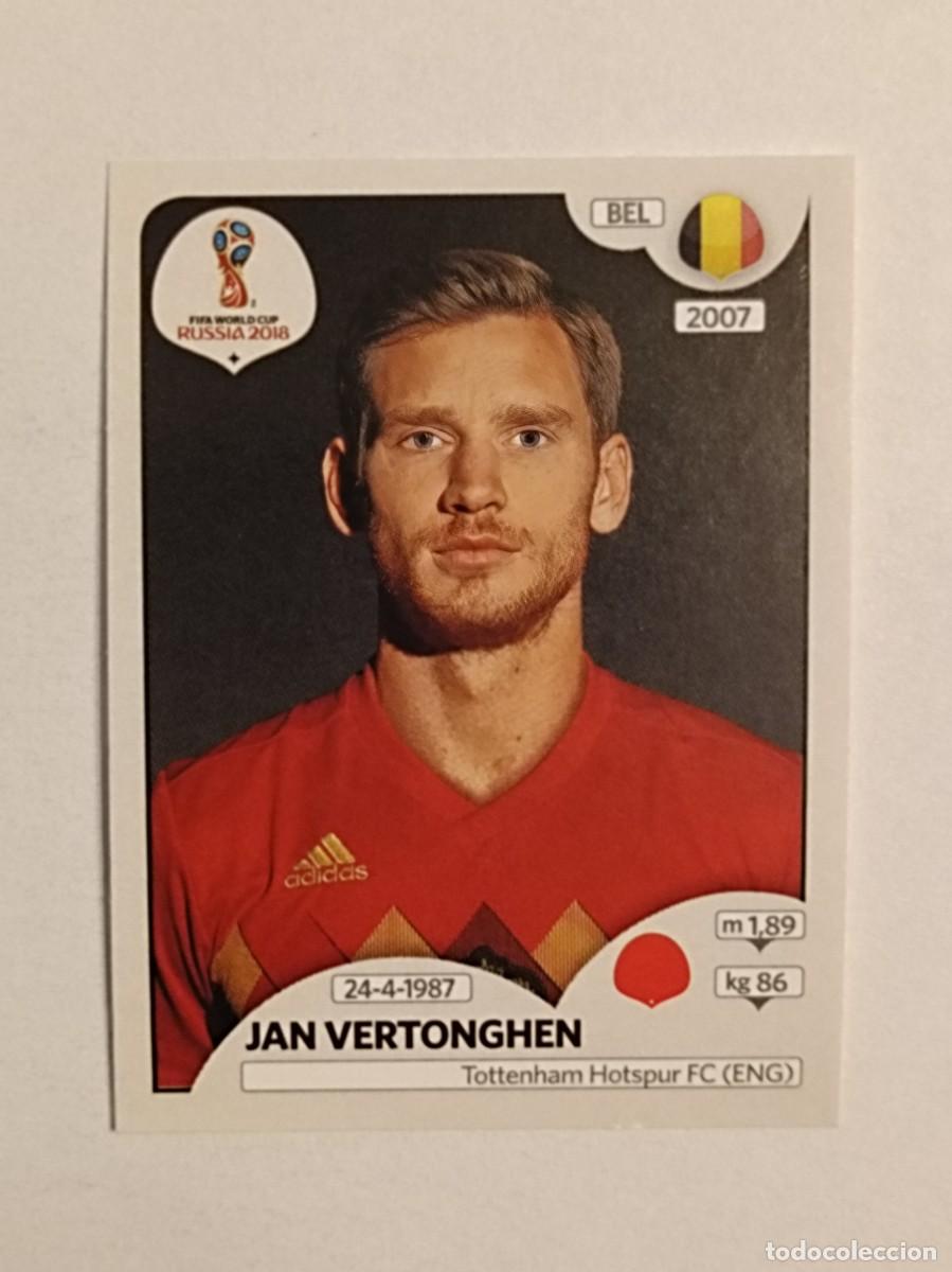 Cromos de f&uacute;tbol: #505 VERTONGHEN (BELGICA) MUNDIAL RUSIA 2018 PANINI VERSION ROSA