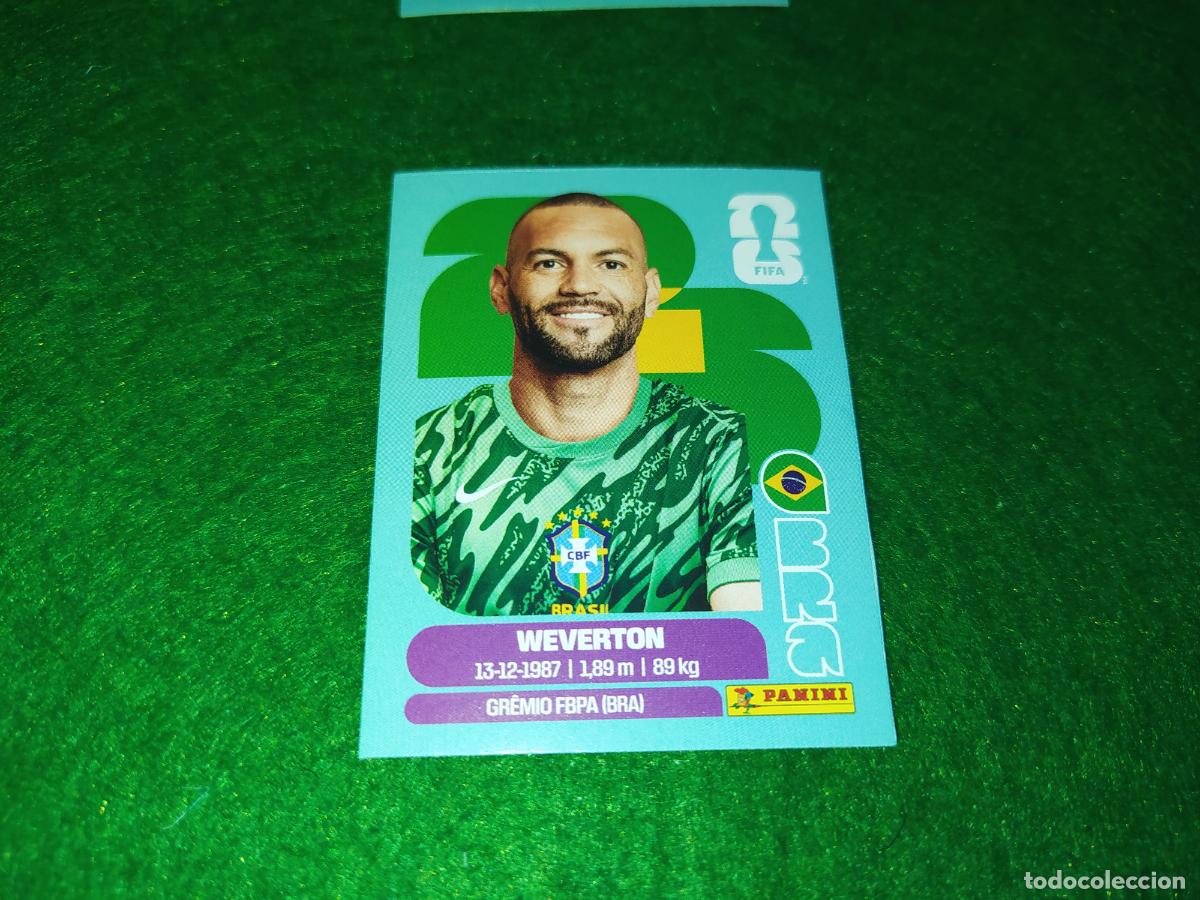 Fu&szlig;ball-Sticker: COLLECTION WORLD CUP MUNDIAL 2026 - UPDATE SET - ACTUALIZAION - BRASIL WEVERTON