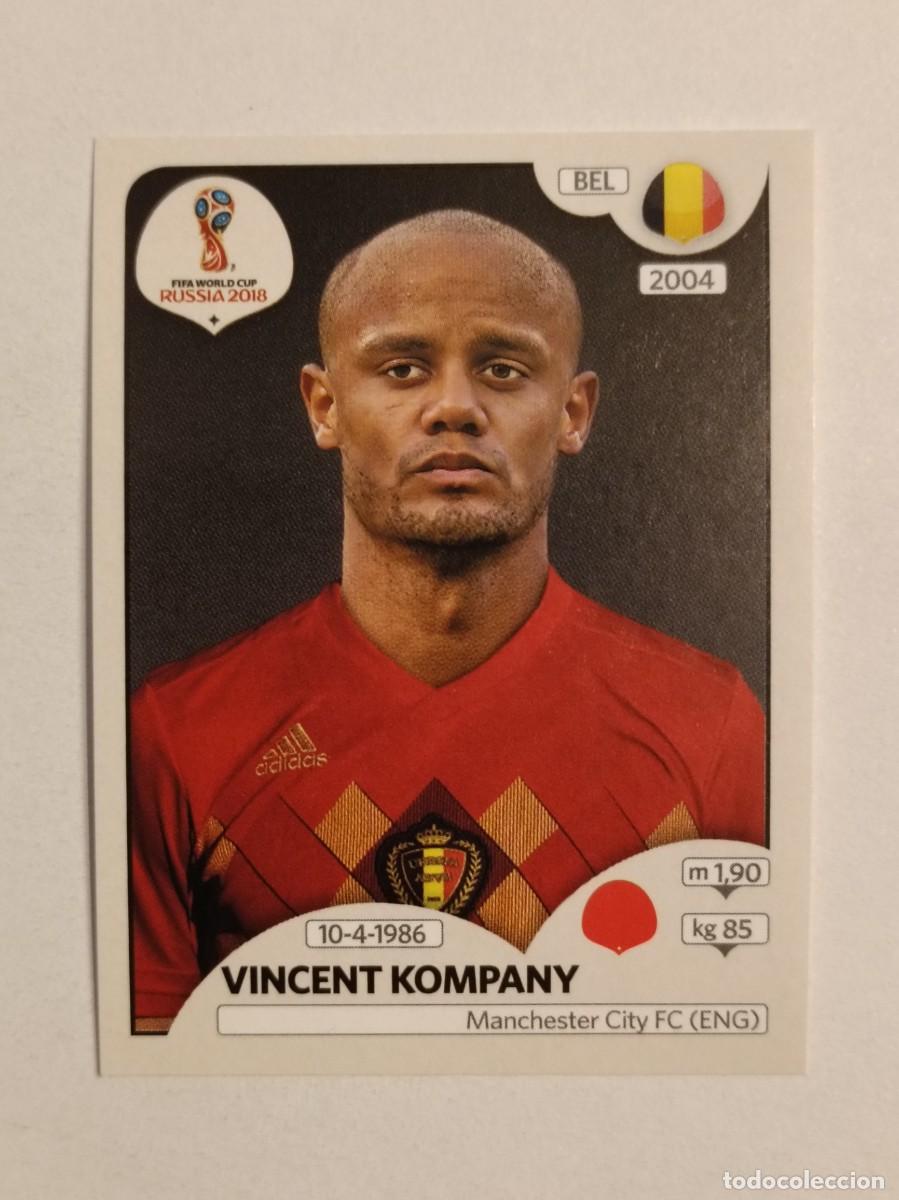 Cartes &agrave; collectionner de Football: #506 KOMPANY (BELGICA) MUNDIAL RUSIA 2018 PANINI VERSION ROSA