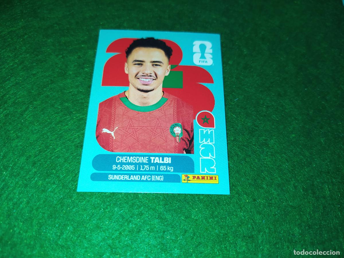 Cartes &agrave; collectionner de Football: COLLECTION WORLD CUP MUNDIAL 2026 - UPDATE SET - ACTUALIZAION - MARRUECOS TALBI