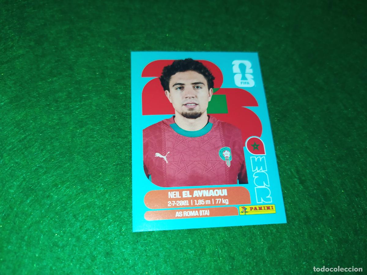 Cartes &agrave; collectionner de Football: COLLECTION WORLD CUP MUNDIAL 2026 - UPDATE SET - ACTUALIZAION - MARRUECOS EL AYNAOUI