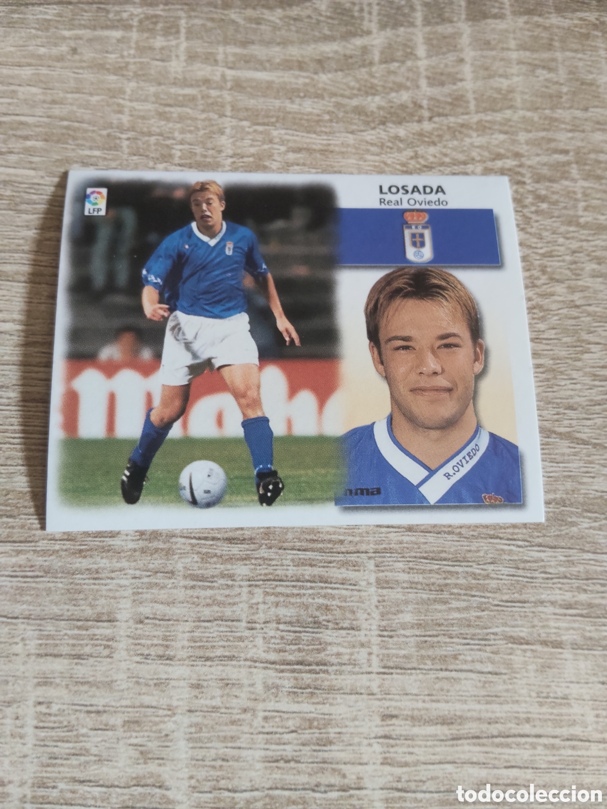 Cartes &agrave; collectionner de Football: Losada coloca Real Oviedo liga 1999 2000 99 00 ediciones este nuevo