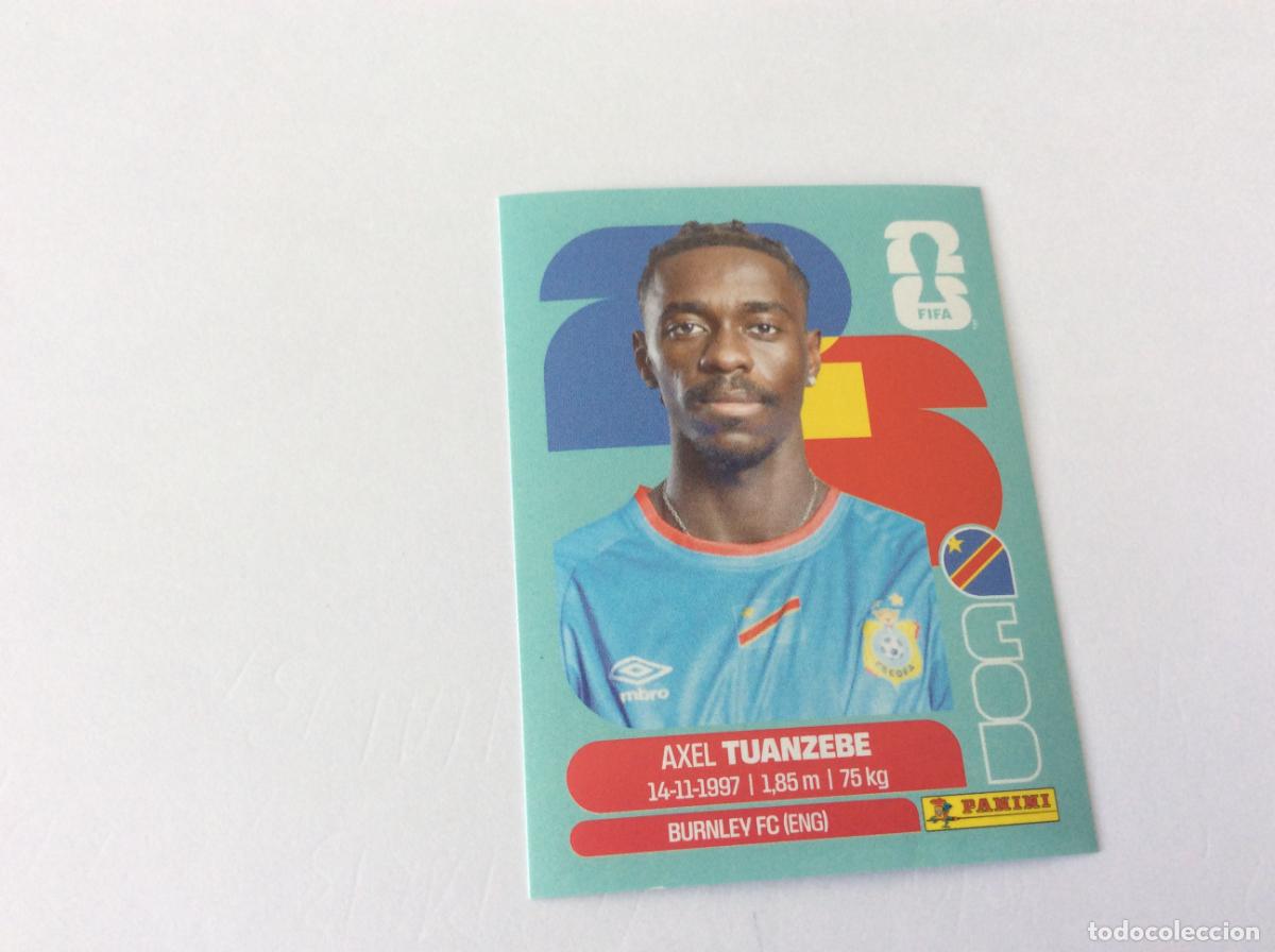 Fu&szlig;ball-Sticker: COD4 COD 4 Axel Tuanzebe Congo Sticker Cromo FIFA World Cup 2026 26 Panini Mundial