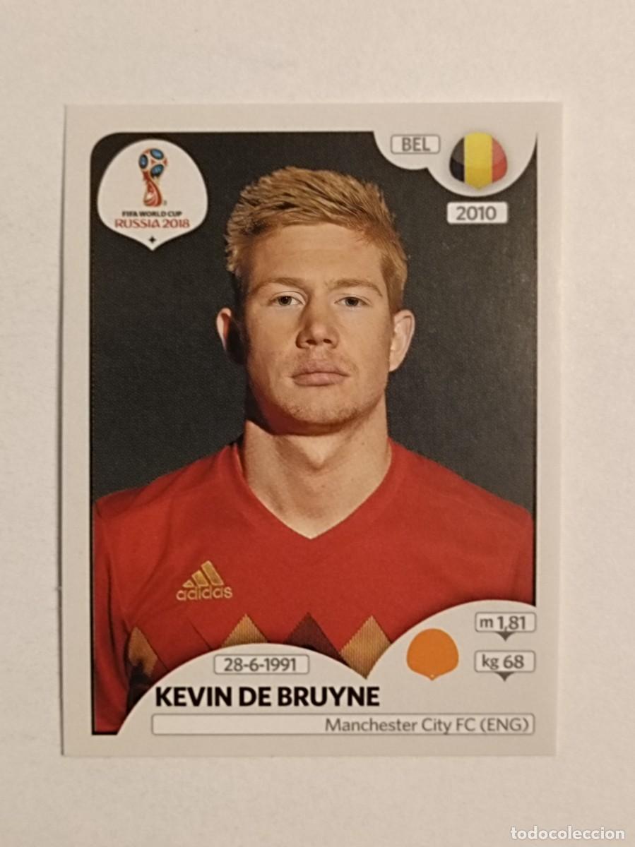 Cromos de f&uacute;tbol: #510 DE BRUYNE (BELGICA) MUNDIAL RUSIA 2018 PANINI VERSION ROSA