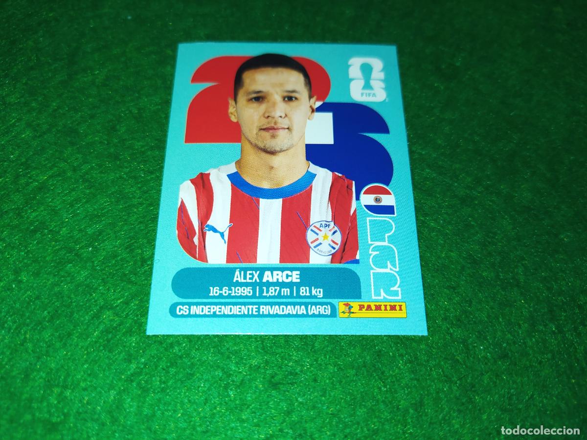 Cromos de f&uacute;tbol: COLLECTION WORLD CUP MUNDIAL 2026 - UPDATE SET - ACTUALIZAION - PARAGUAY ARCE