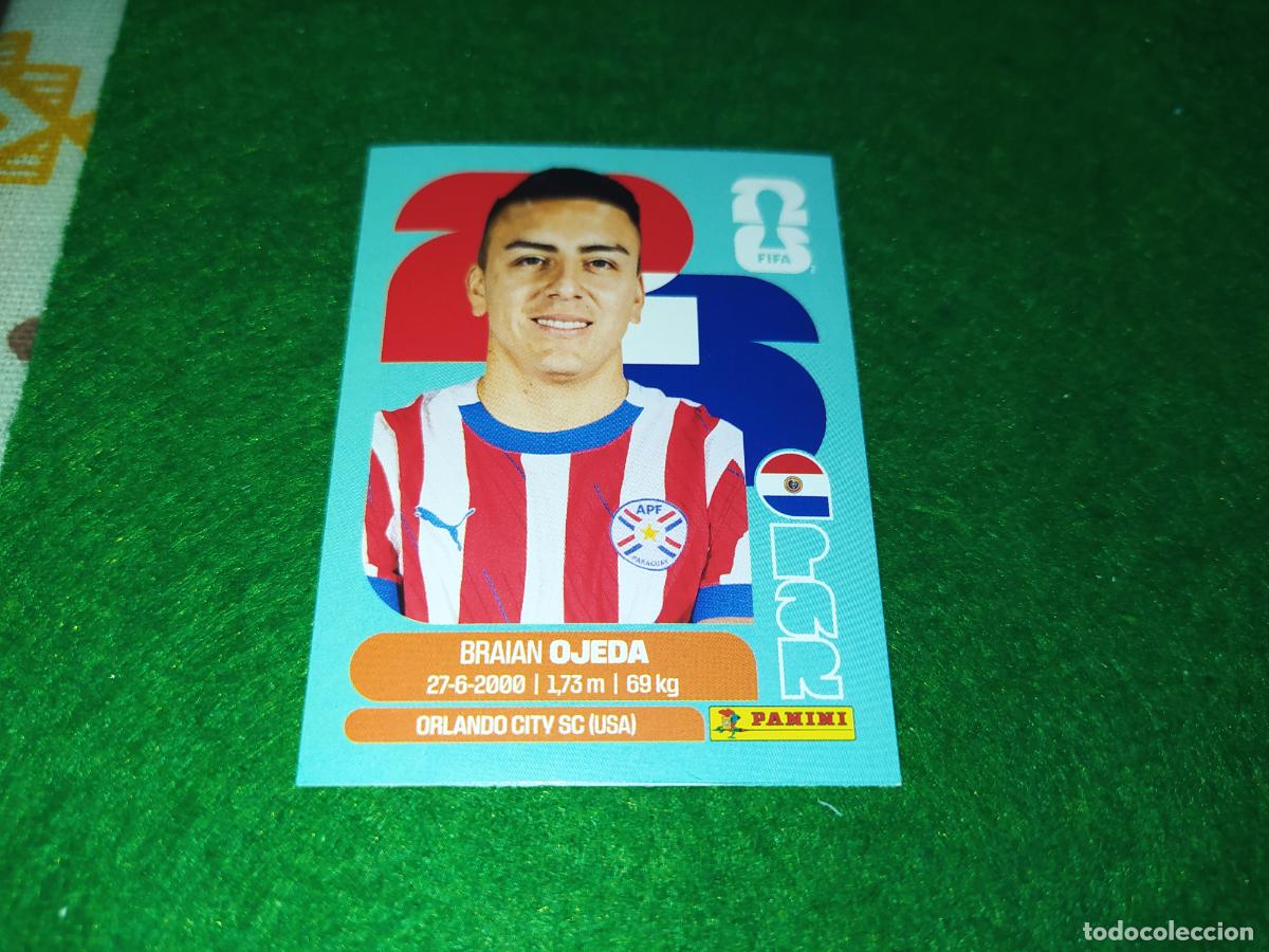 Cromos de f&uacute;tbol: COLLECTION WORLD CUP MUNDIAL 2026 - UPDATE SET - ACTUALIZAION - PARAGUAY OJEDA