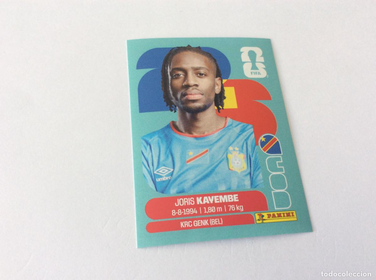 Cromos de f&uacute;tbol: COD7 COD 7 Joris Kayembe Congo Sticker Cromo FIFA World Cup 2026 26 Panini Mundial