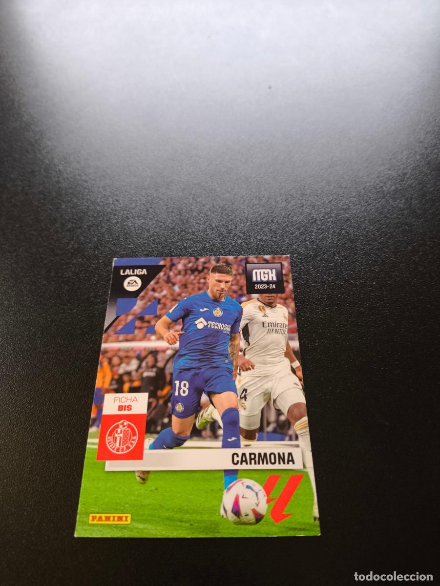 Cromos de f&uacute;tbol: 171 BIS Carmona GETAFE PANINI LIGA MEGACRACKS MGK 2023 2024 23 24 NO ESTE