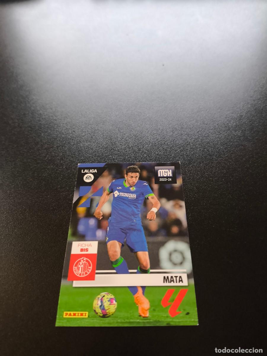 Cromos de f&uacute;tbol: 176 BIS Mata GETAFE PANINI LIGA MEGACRACKS MGK 2023 2024 23 24 NO ESTE