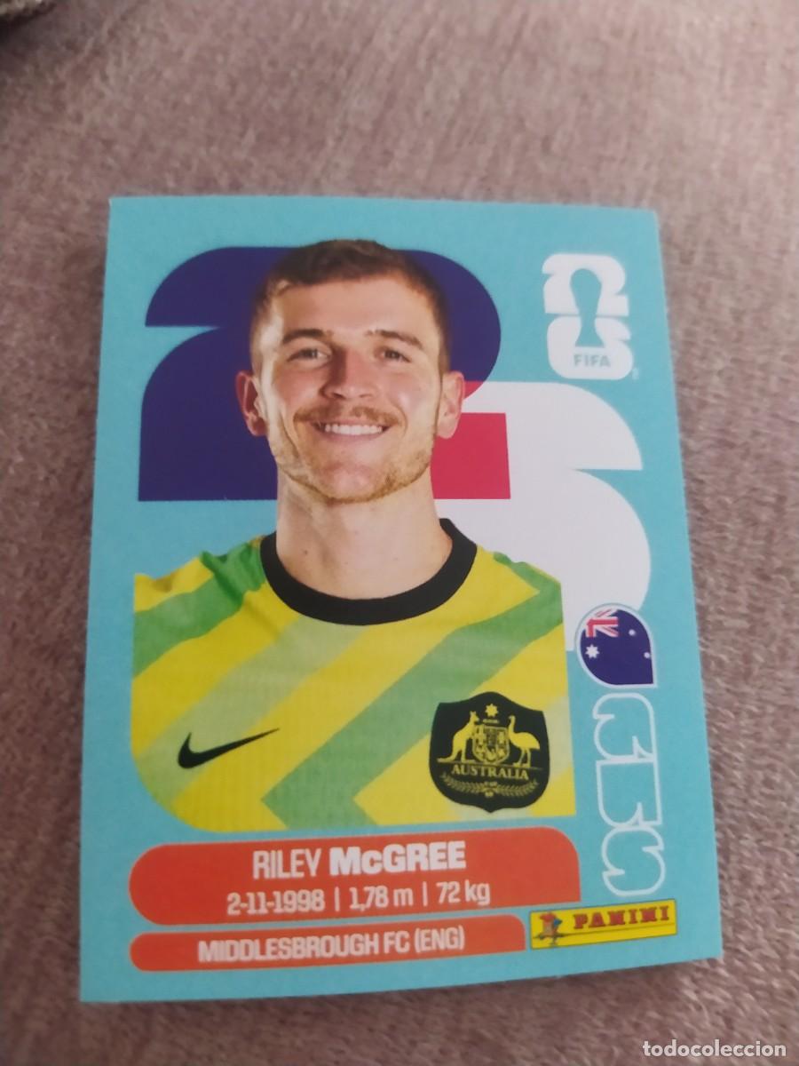 Cromos de f&uacute;tbol: AUS 12 Riley McGREE Australia Mundial 2026 Panini