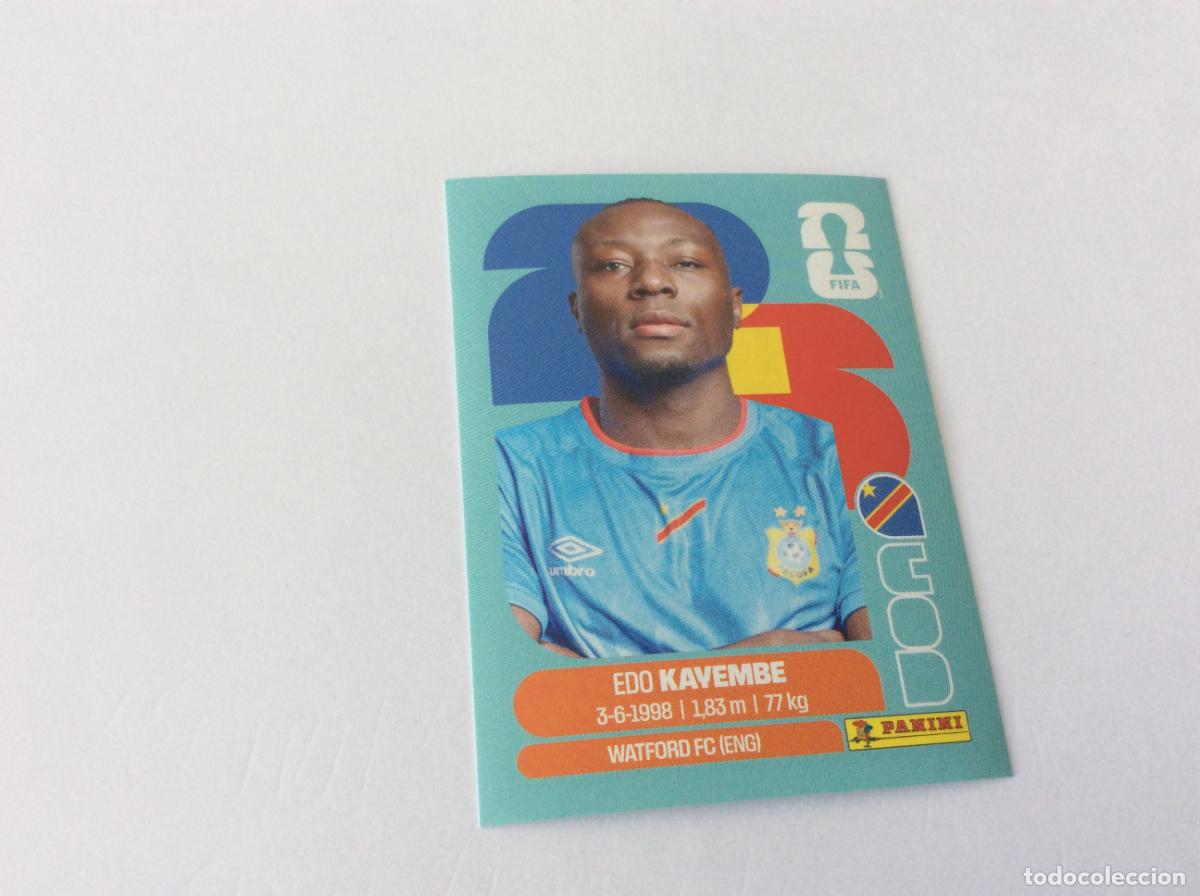 Cromos de f&uacute;tbol: COD10 COD 10 Edo Kayembe Congo Sticker Cromo FIFA World Cup 2026 26 Panini Mundial
