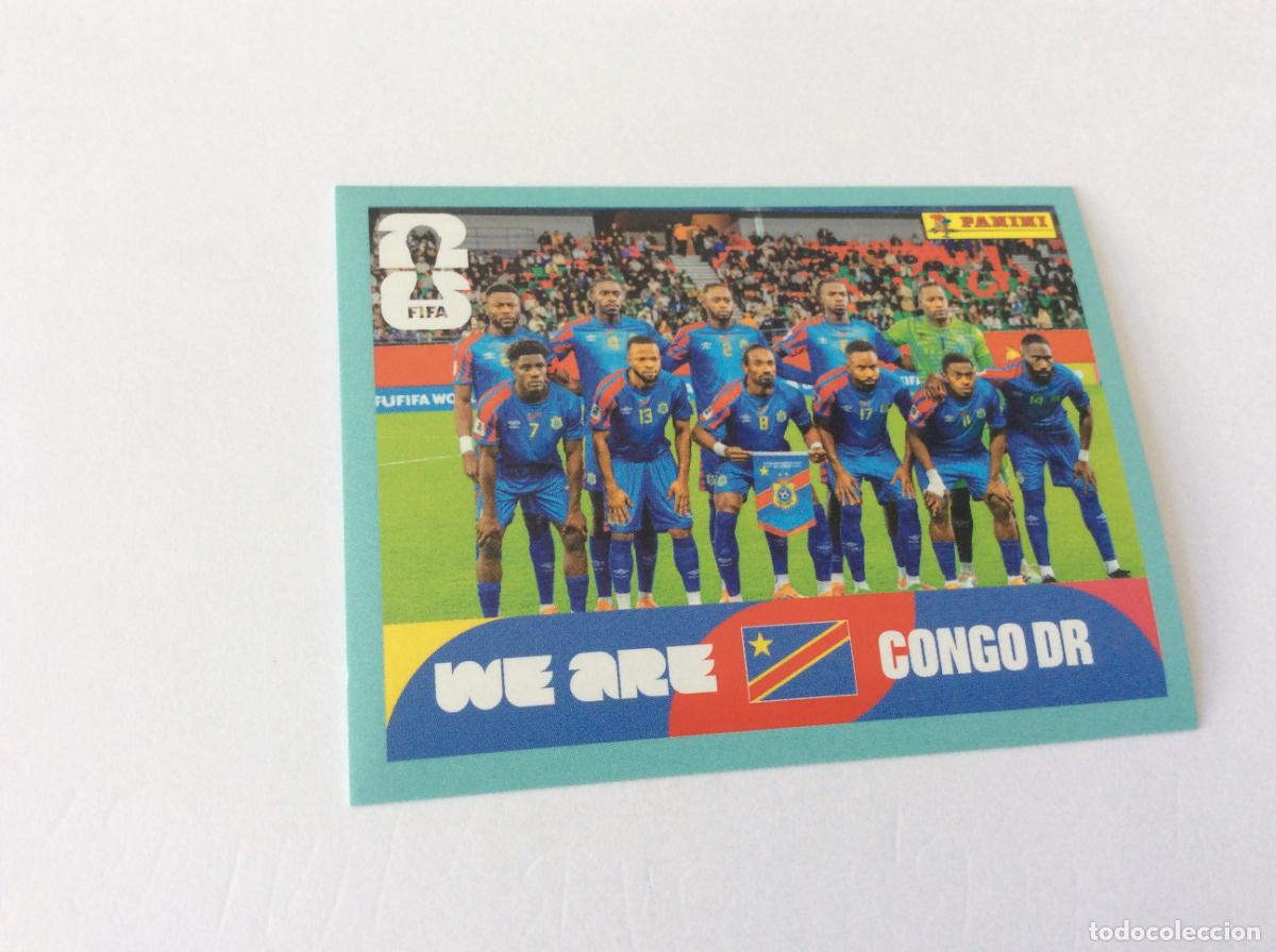 Cromos de f&uacute;tbol: COD13 COD 13 Equipo Congo Sticker Cromo FIFA World Cup 2026 26 Panini Mundial