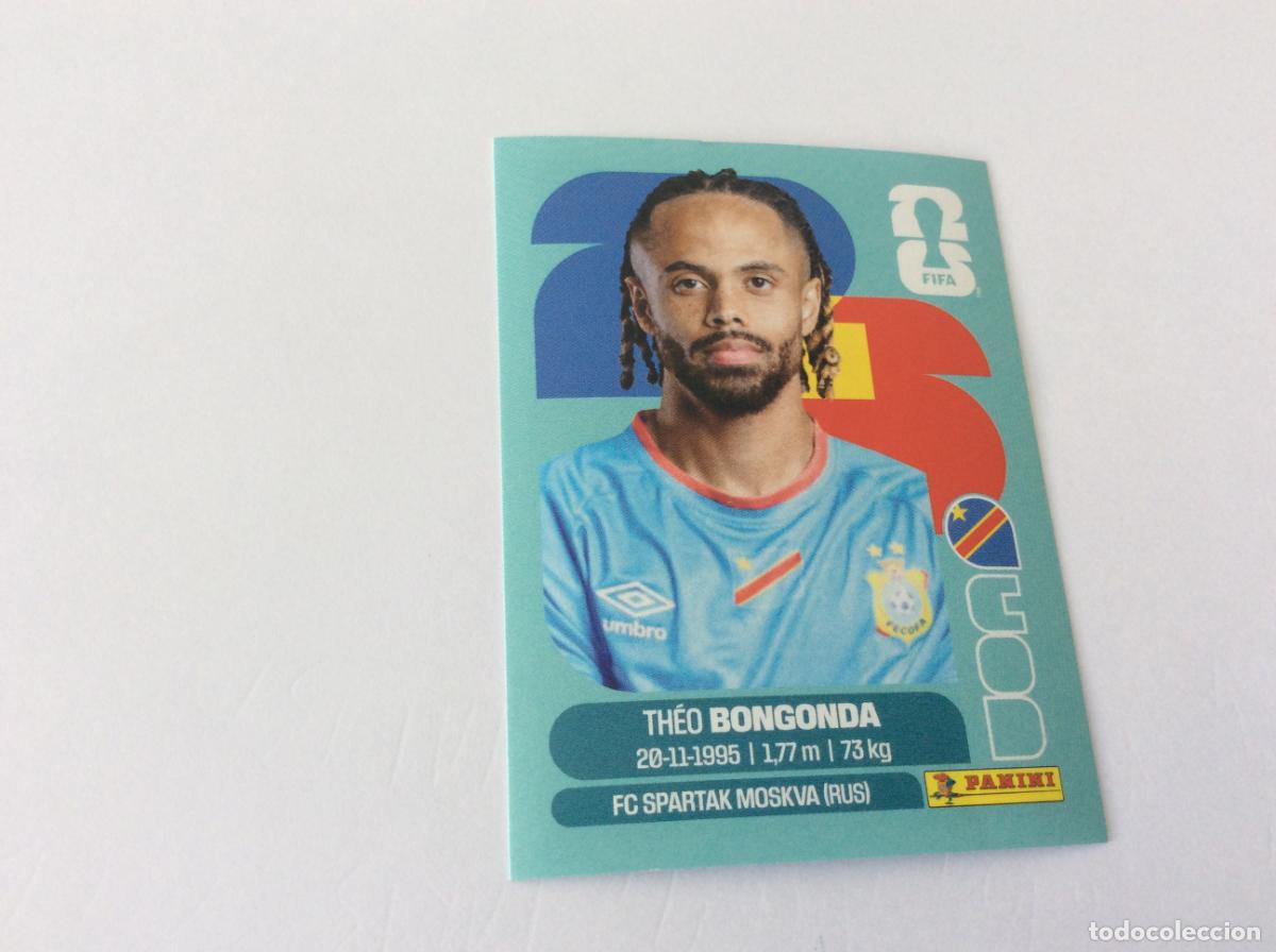 Cromos de f&uacute;tbol: COD14 COD 14 Th&eacute;o Bongonda Congo Sticker Cromo FIFA World Cup 2026 26 Panini Mundial