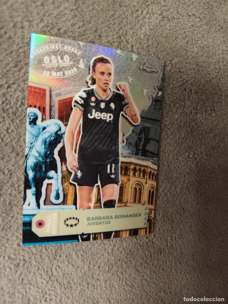 Cromos de f&uacute;tbol: FD-17 UWCL 25 26 CHROME BONANSEA JUVENTUS FINALS DESTINATION WOMEN CHAMPIONS LEAGUE 2025 2026 AAE