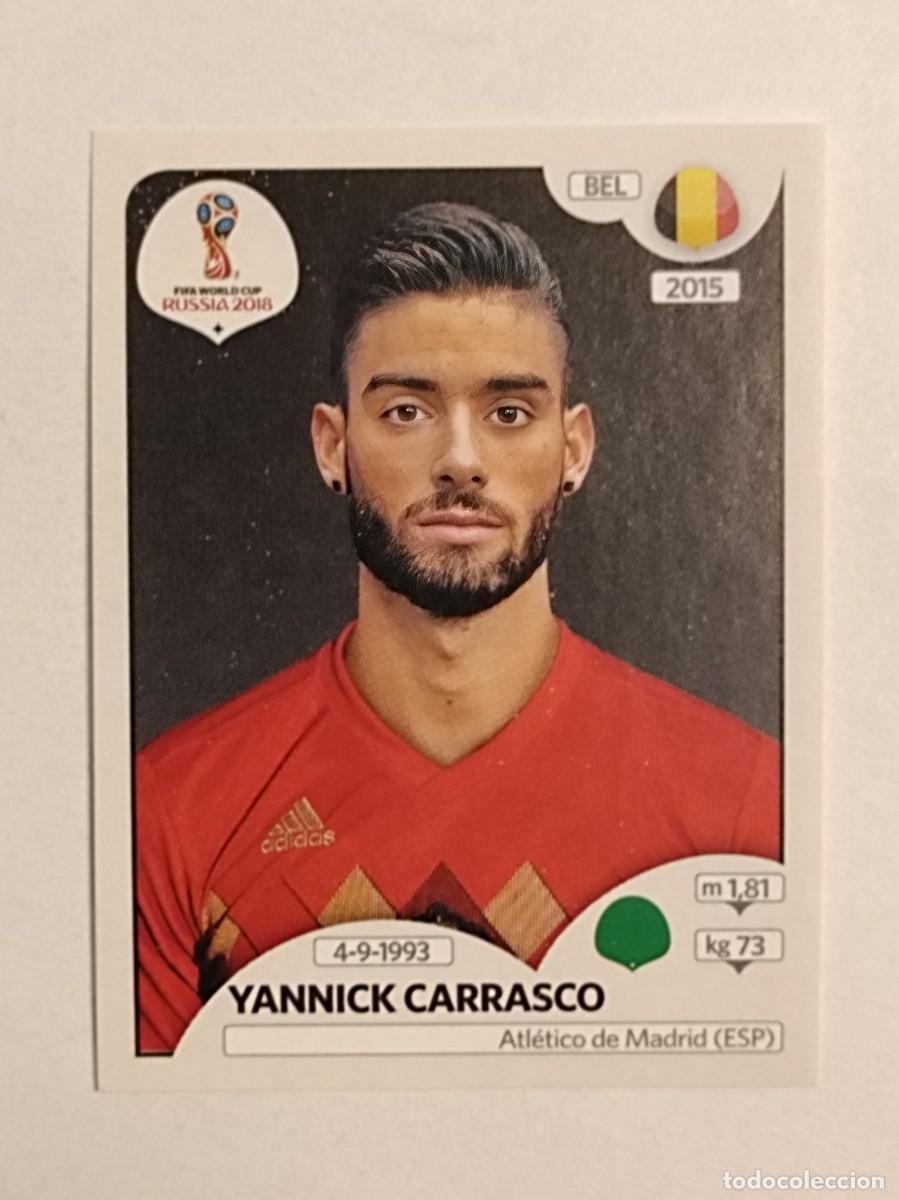 Cromos de f&uacute;tbol: #516 CARRASCO (BELGICA) MUNDIAL RUSIA 2018 PANINI VERSION ROSA
