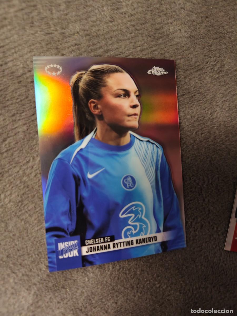 Cromos de f&uacute;tbol: IL-10 UWCL 25 26 CHROME RYTTING KANERYD CHELSEA INSIDE LOOK WOMEN CHAMPIONS LEAGUE 2025 2026 AAE