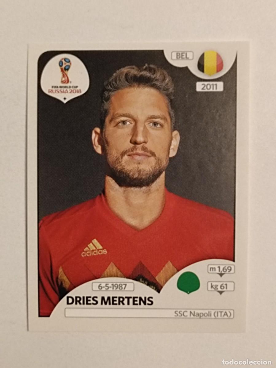 Cromos de f&uacute;tbol: #517 MERTENS (BELGICA) MUNDIAL RUSIA 2018 PANINI VERSION ROSA