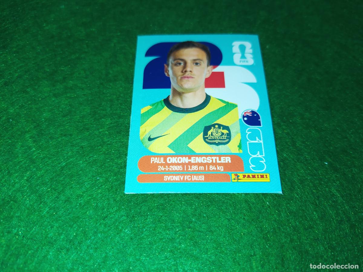 Cromos de f&uacute;tbol: COLLECTION WORLD CUP MUNDIAL 2026 - UPDATE SET - ACTUALIZAION - AUSTRALIA OKON-ENGSTLER