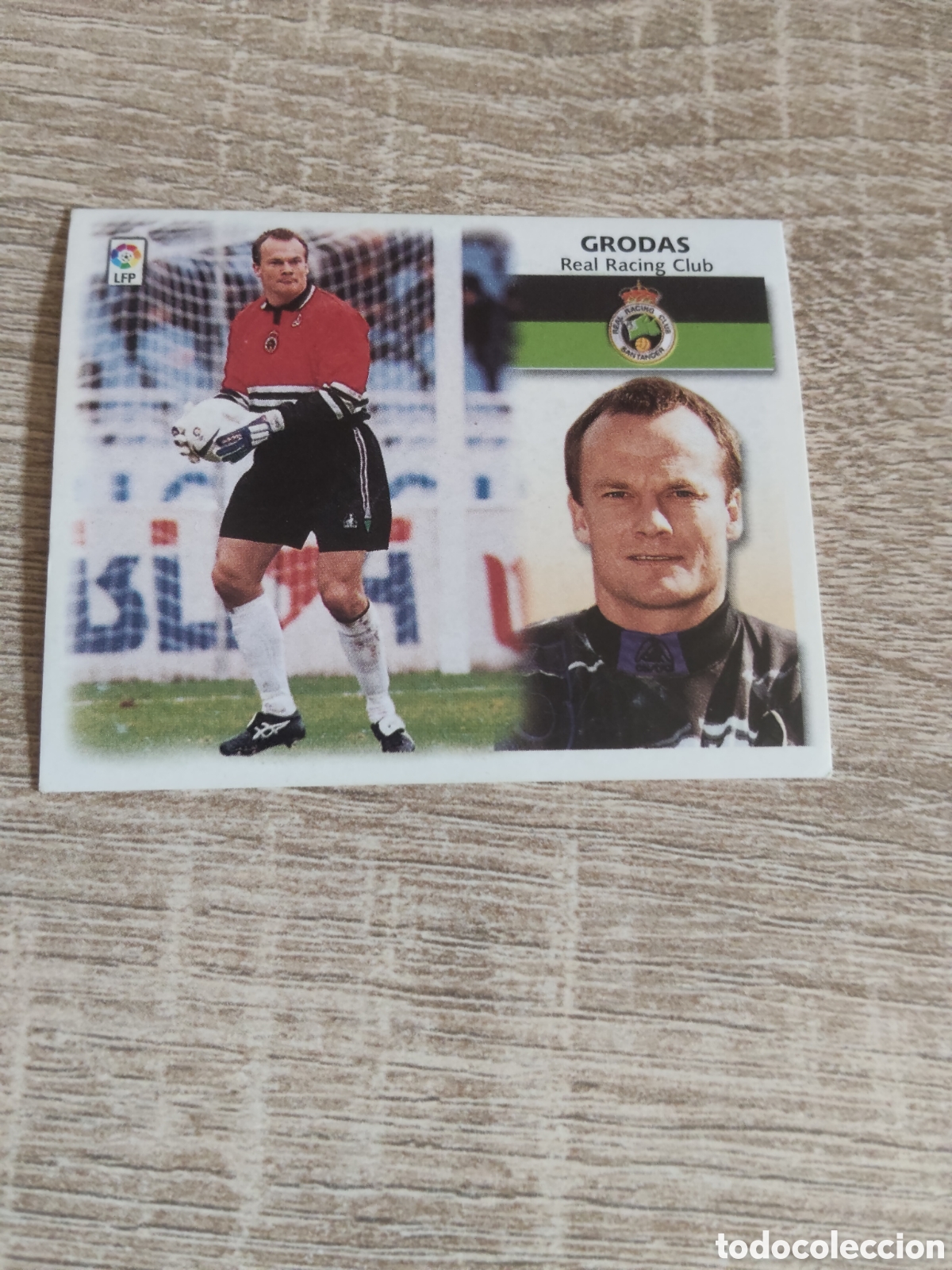 Cromos de f&uacute;tbol: Grodas baja Racing de Santander liga 1999 2000 99 00 ediciones este