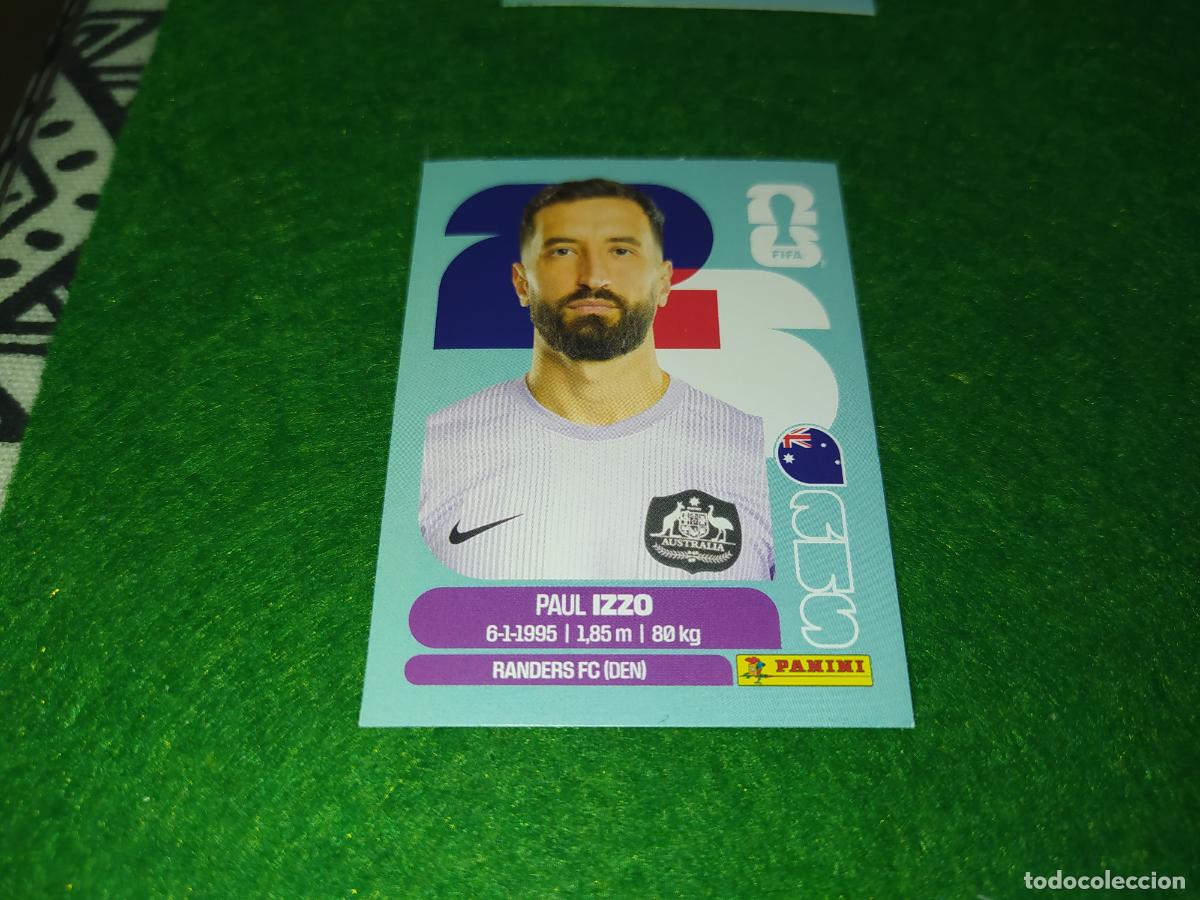 Cromos de f&uacute;tbol: COLLECTION WORLD CUP MUNDIAL 2026 - UPDATE SET - ACTUALIZAION - AUSTRALIA IZZO