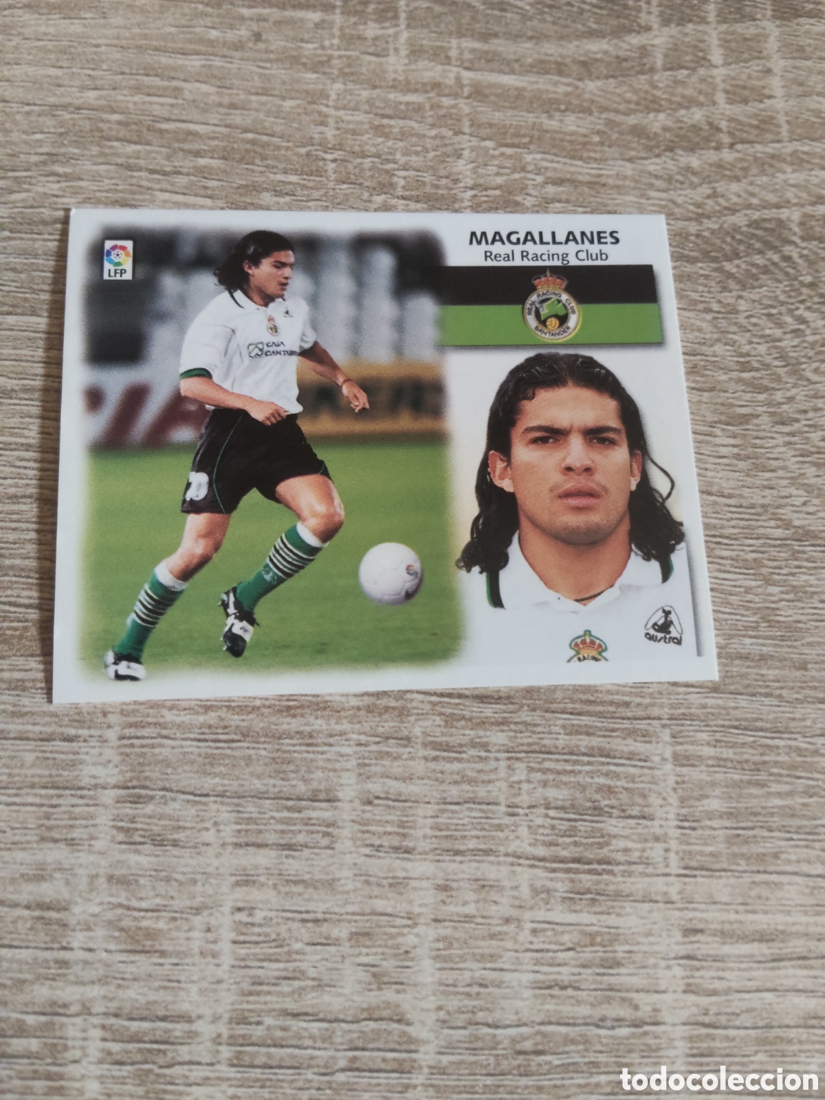 Cartes &agrave; collectionner de Football: Magallanes baja Racing de Santander liga 1999 2000 99 00 ediciones este