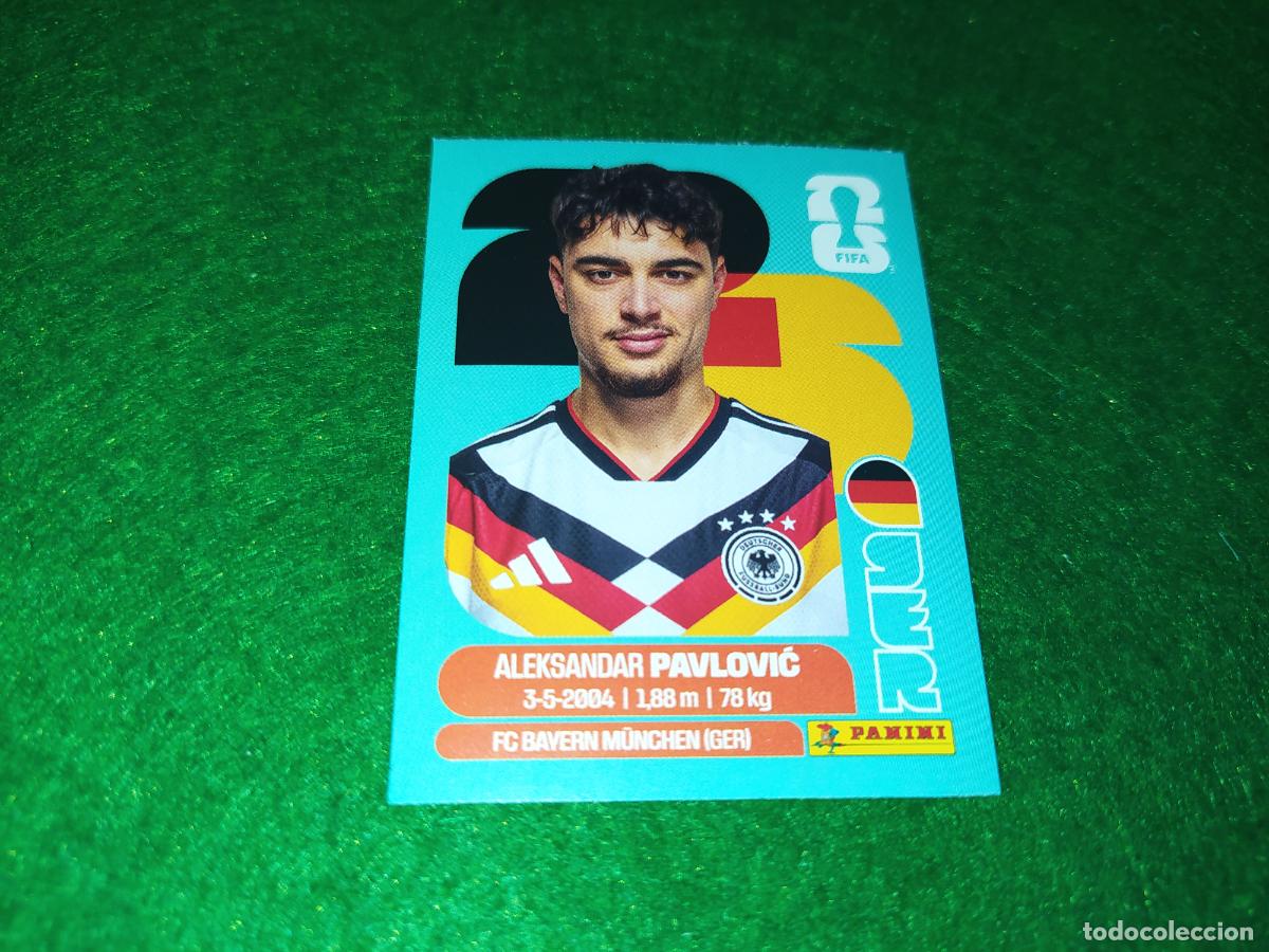 Cartes &agrave; collectionner de Football: COLLECTION WORLD CUP MUNDIAL 2026 - UPDATE SET - ACTUALIZAION - ALEMANIA PAULOVIC