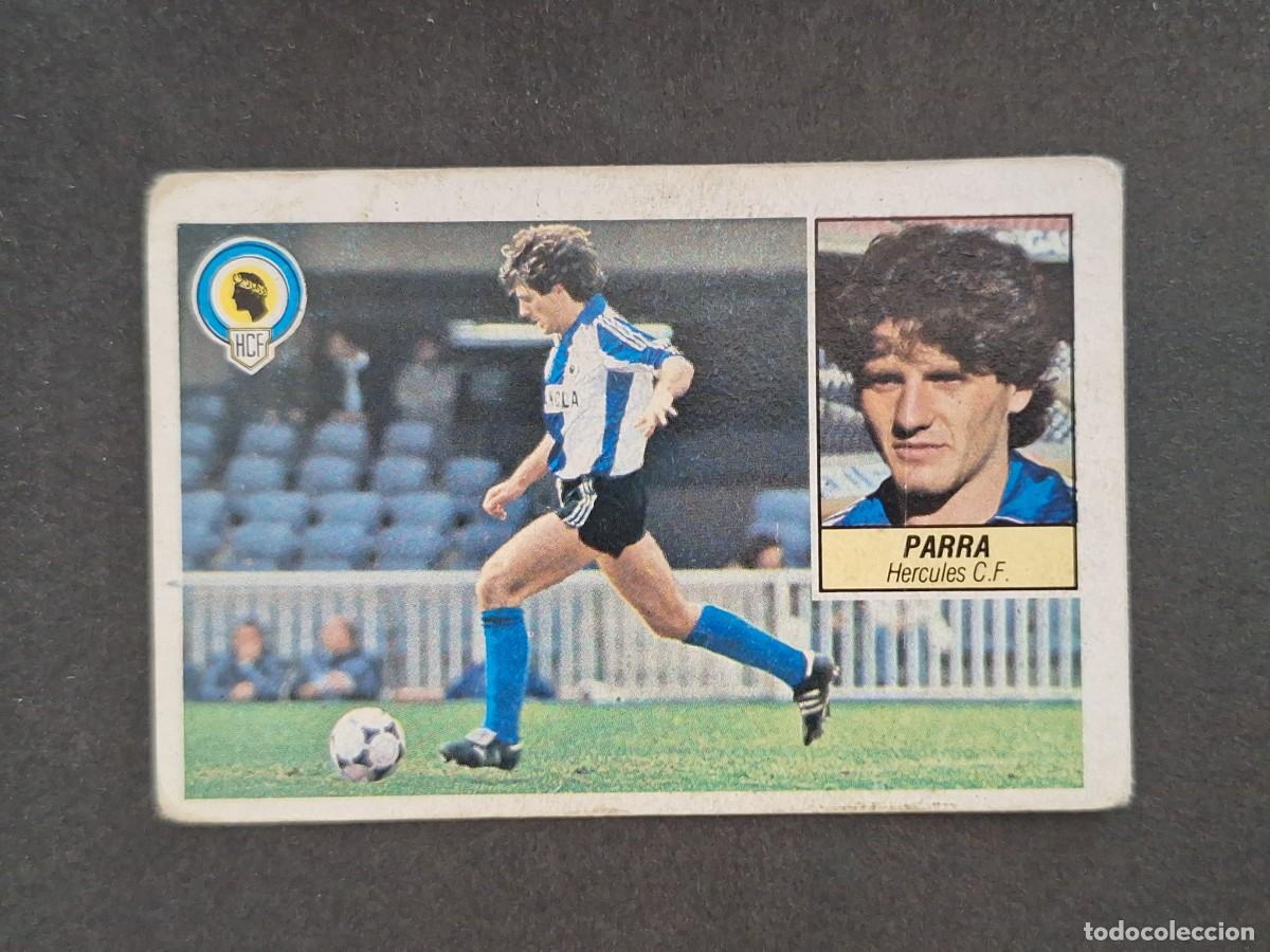 Cartes &agrave; collectionner de Football: L5 PARRA HERCULES C. F. LIGA ESTE 1984 1985 84 85 DESPEGADO RECUPERADO