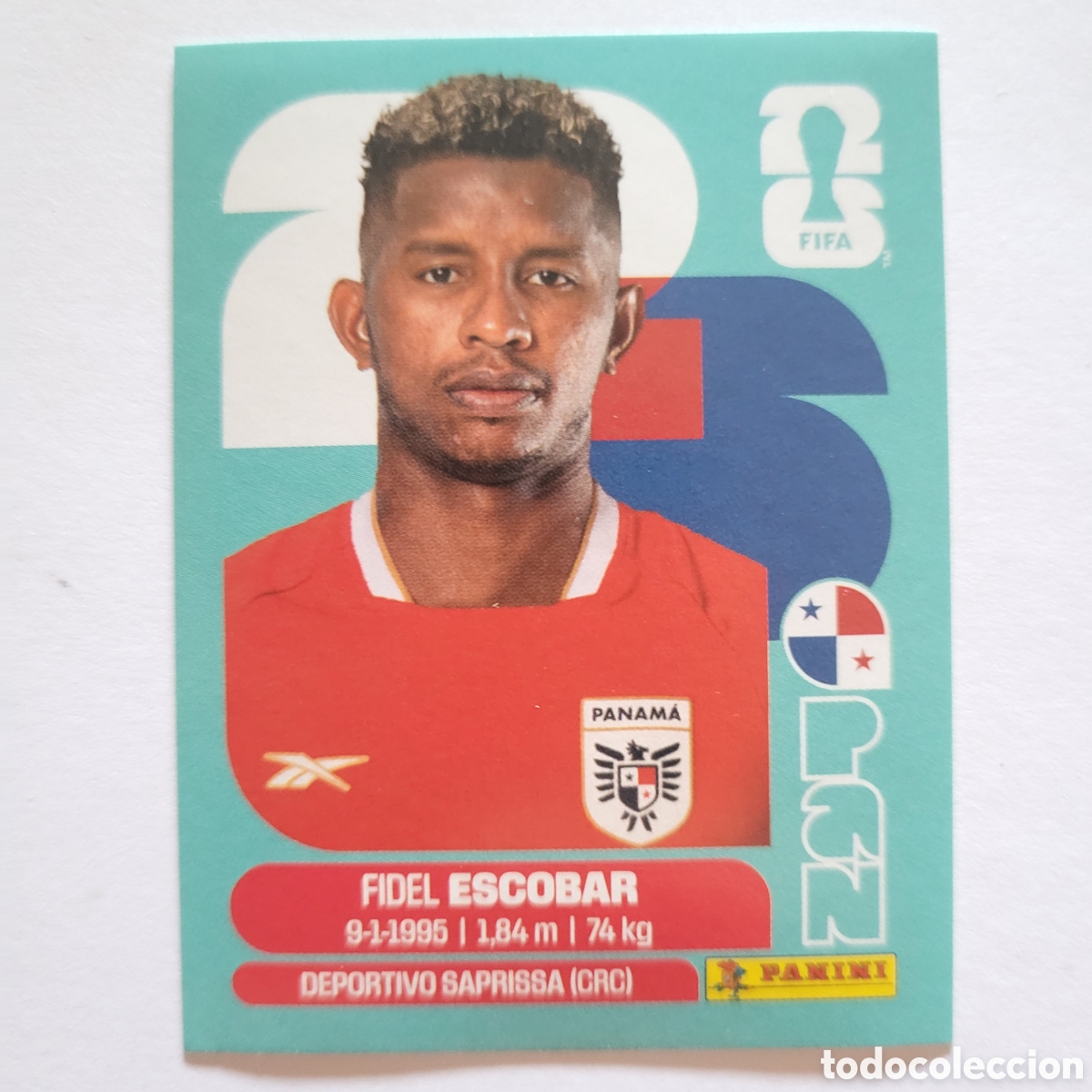 Cartes &agrave; collectionner de Football: PAN 4 Fidel Escobar [Sticker] / FIFA World Cup 2026