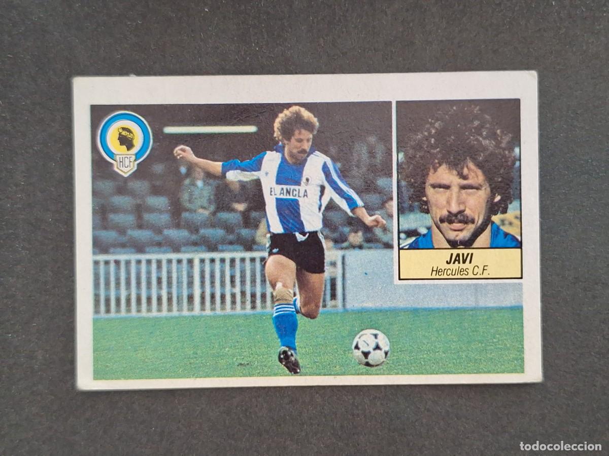 Cartes &agrave; collectionner de Football: L5 JAVI HERCULES C. F. LIGA ESTE 1984 1985 84 85 DESPEGADO RECUPERADO