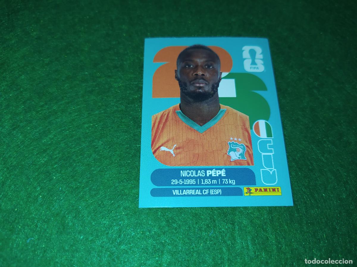 Cromos de f&uacute;tbol: COLLECTION WORLD CUP MUNDIAL 2026 - UPDATE SET - ACTUALIZAION - COSTA DE MARFIL NICOLAS PEPE