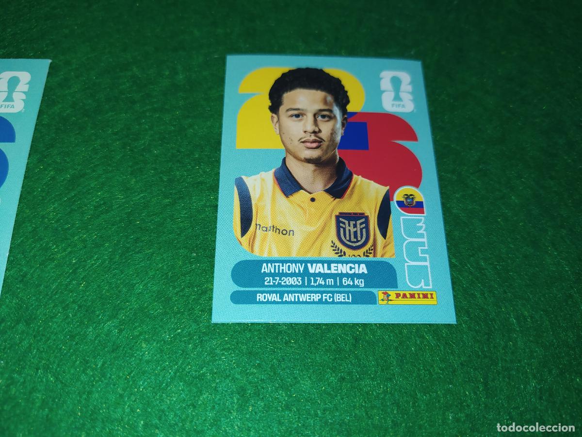 Cromos de f&uacute;tbol: COLLECTION WORLD CUP MUNDIAL 2026 - UPDATE SET - ACTUALIZAION - ECUADOR VALENCIA