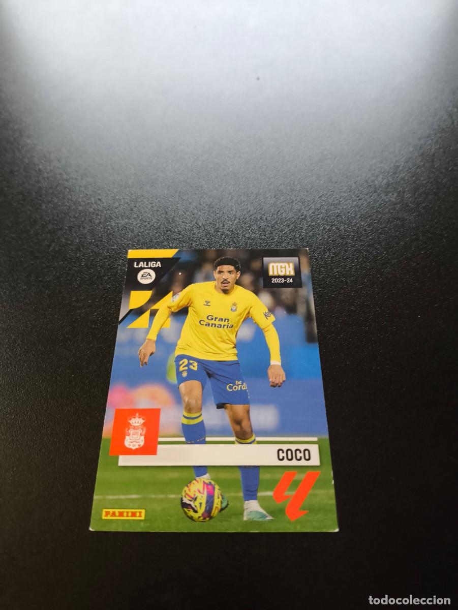 Cromos de f&uacute;tbol: 221 Coco LAS PALMAS PANINI LIGA MEGACRACKS MGK 2023 2024 23 24 NO ESTE