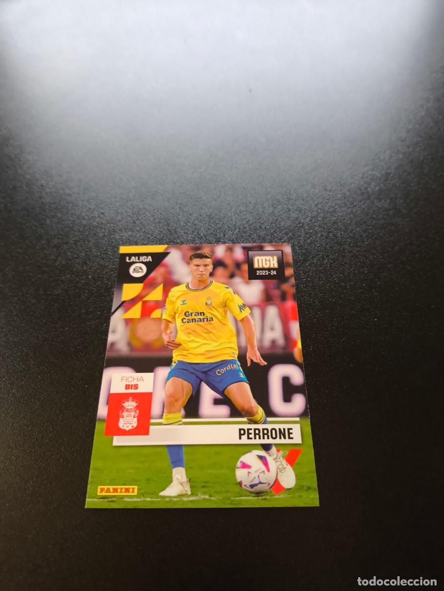 Cromos de f&uacute;tbol: 226 BIS Perrone LAS PALMAS PANINI LIGA MEGACRACKS MGK 2023 2024 23 24 NO ESTE