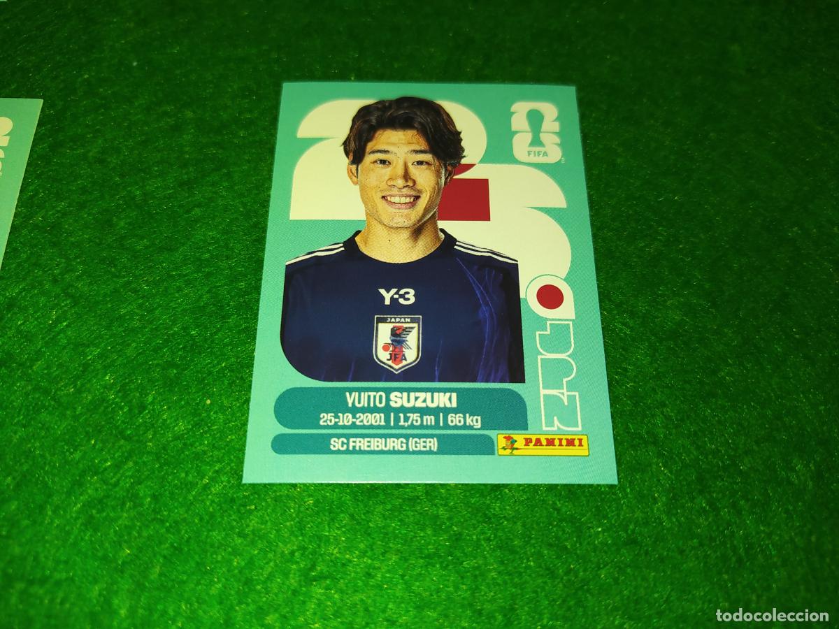 Cromos de f&uacute;tbol: COLLECTION WORLD CUP MUNDIAL 2026 - UPDATE SET - ACTUALIZAION - JAPON SUZUKI