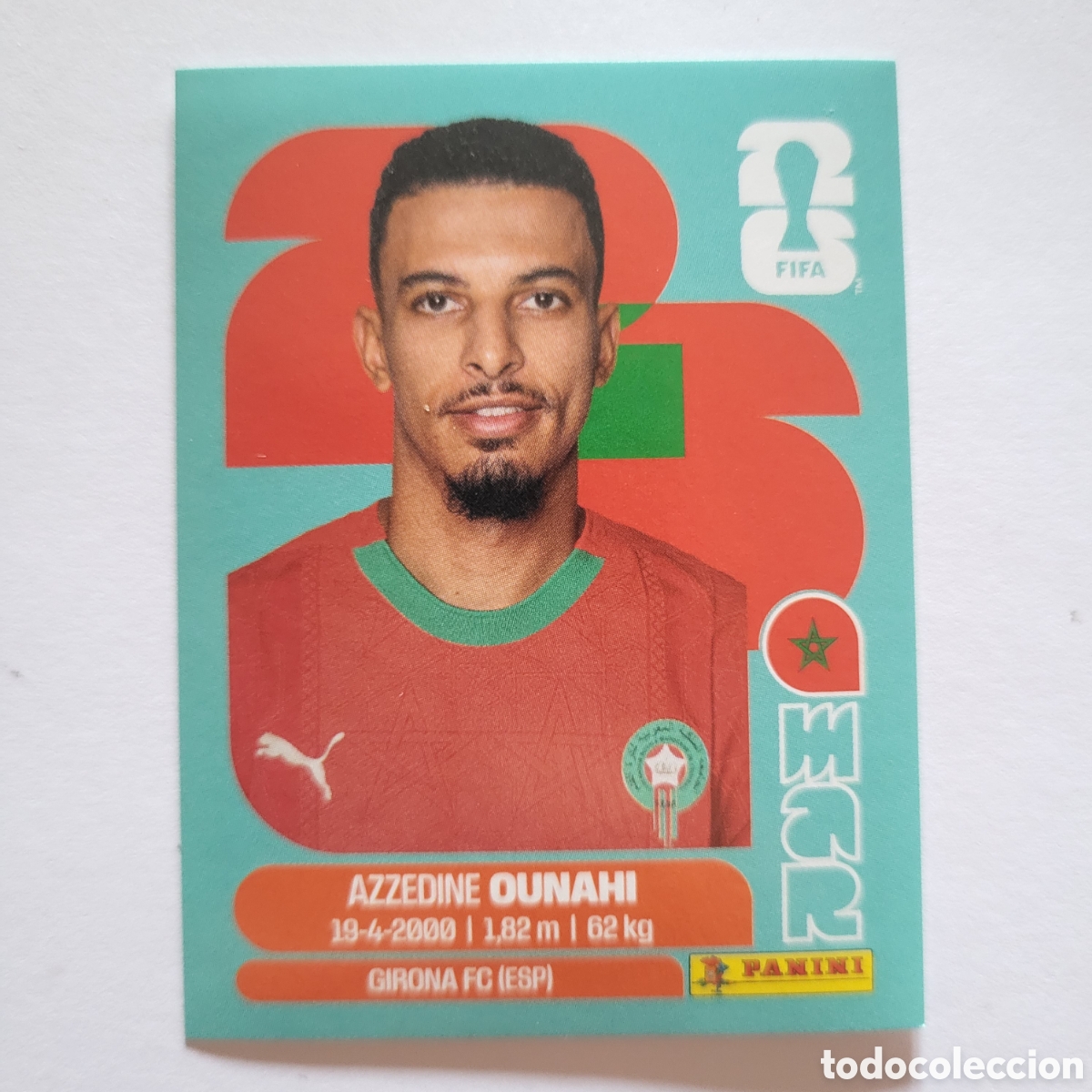 Cromos de f&uacute;tbol: MAR 11 Azzedine Ounahi [Sticker] / FIFA World Cup 2026