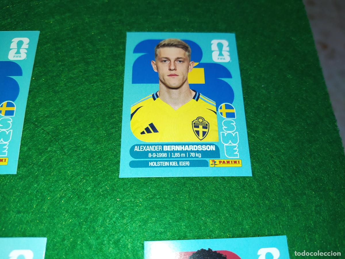 Cromos de f&uacute;tbol: COLLECTION WORLD CUP MUNDIAL 2026 - UPDATE SET - ACTUALIZAION - SUECIA BERNHARDSSON