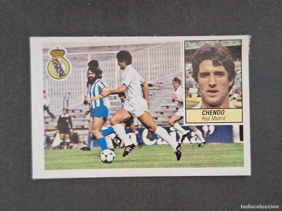 Cromos de f&uacute;tbol: L5 CHENDO REAL MADRID LIGA ESTE 1984 1985 84 85 DESPEGADO RECUPERADO