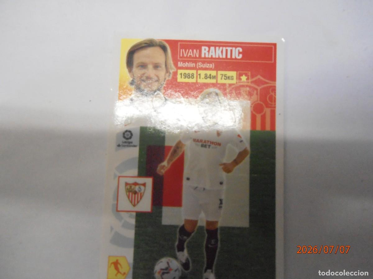 Cromos de f&uacute;tbol: Ivan Rakitic - Sevilla Fichaje n.&ordm; 6